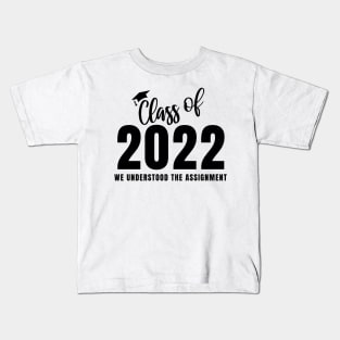 Funny Class of 2022 Kids T-Shirt